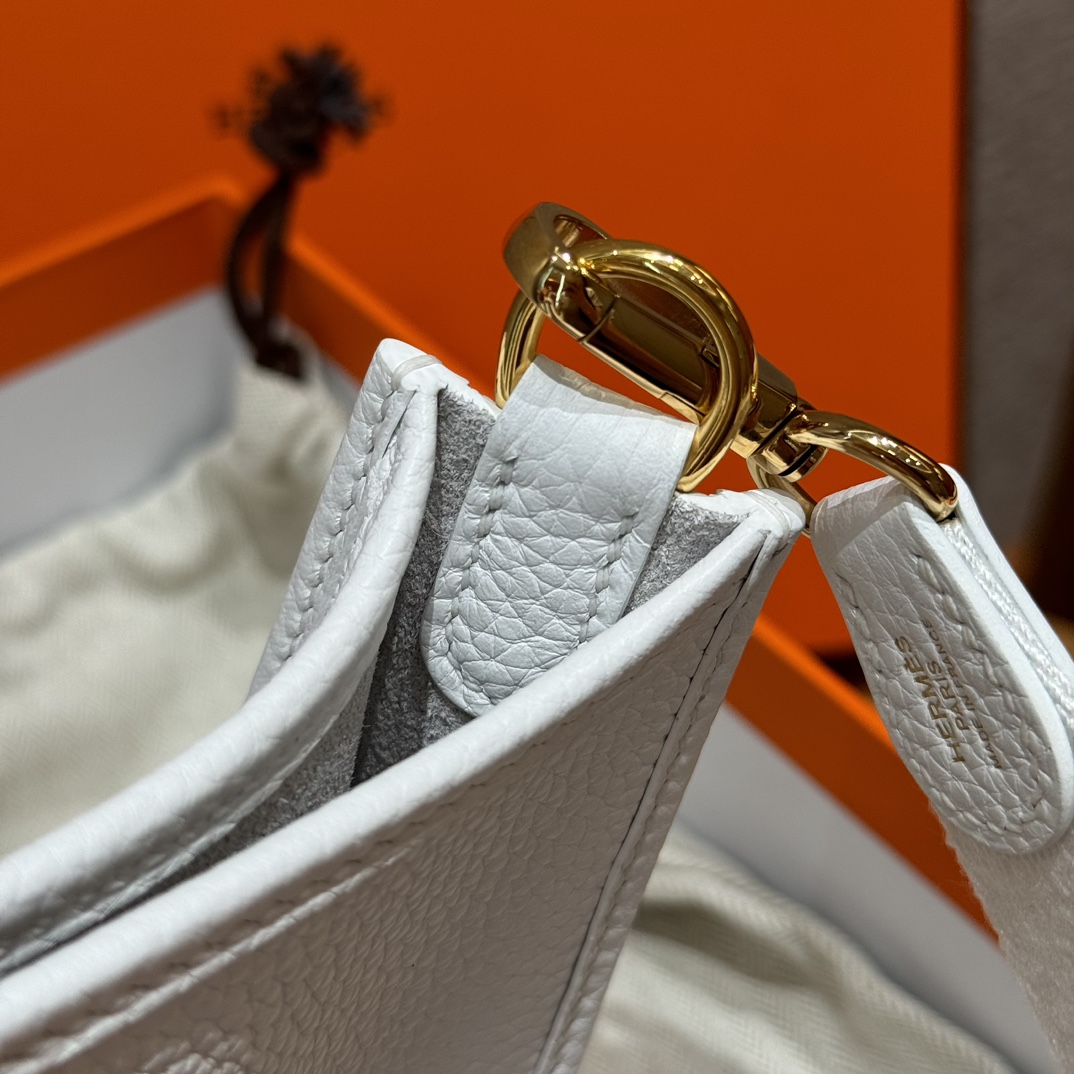 Hermès  Evelyne 16 Blanc Clemence