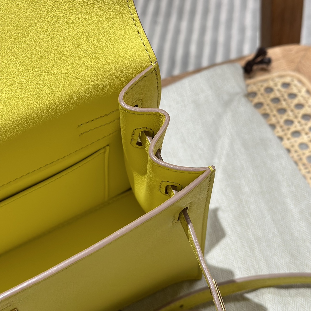 Hermès Kelly danse 22 Lime Swift