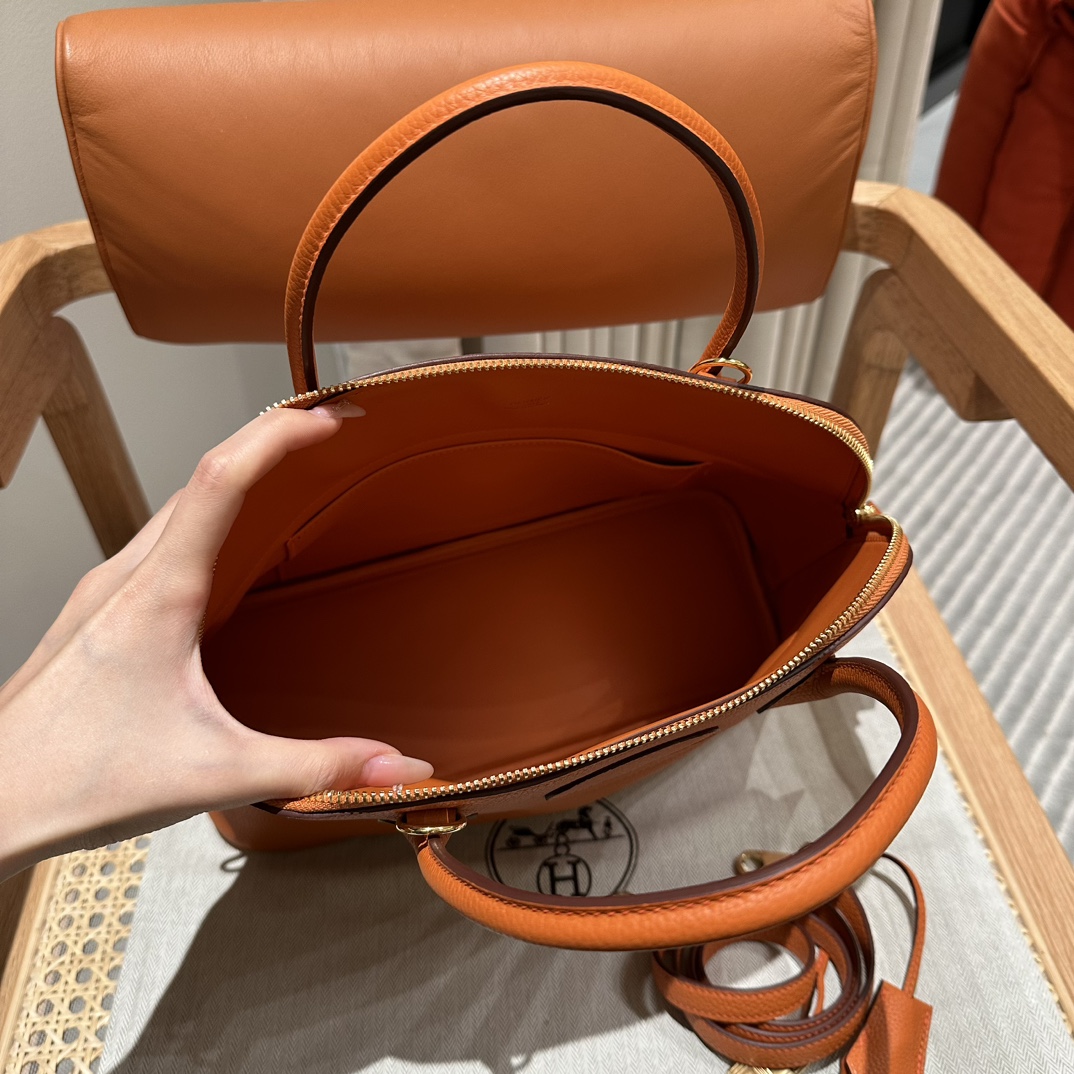 Hermès Bolide 31 Orange Togo