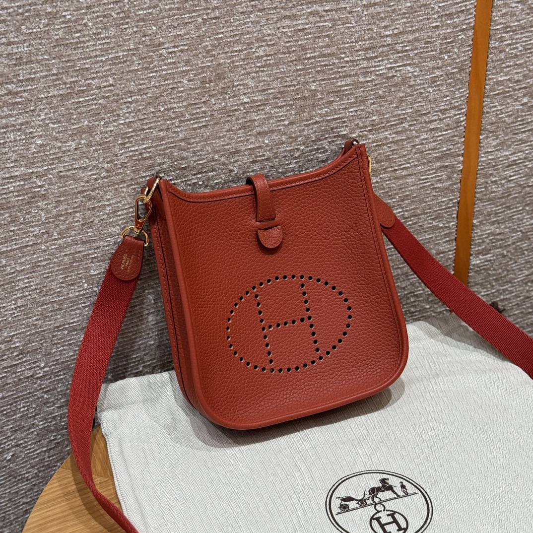 Hermès  Evelyne 16  Rouge Tomate Clemence