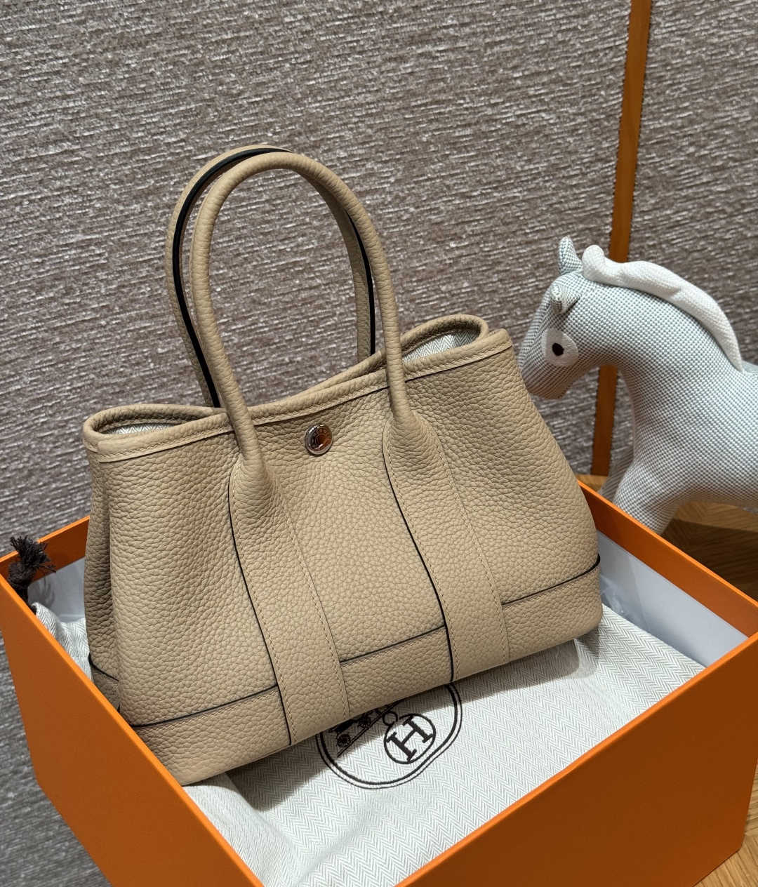 Hermès  Garden party 23 Trench Ntogo