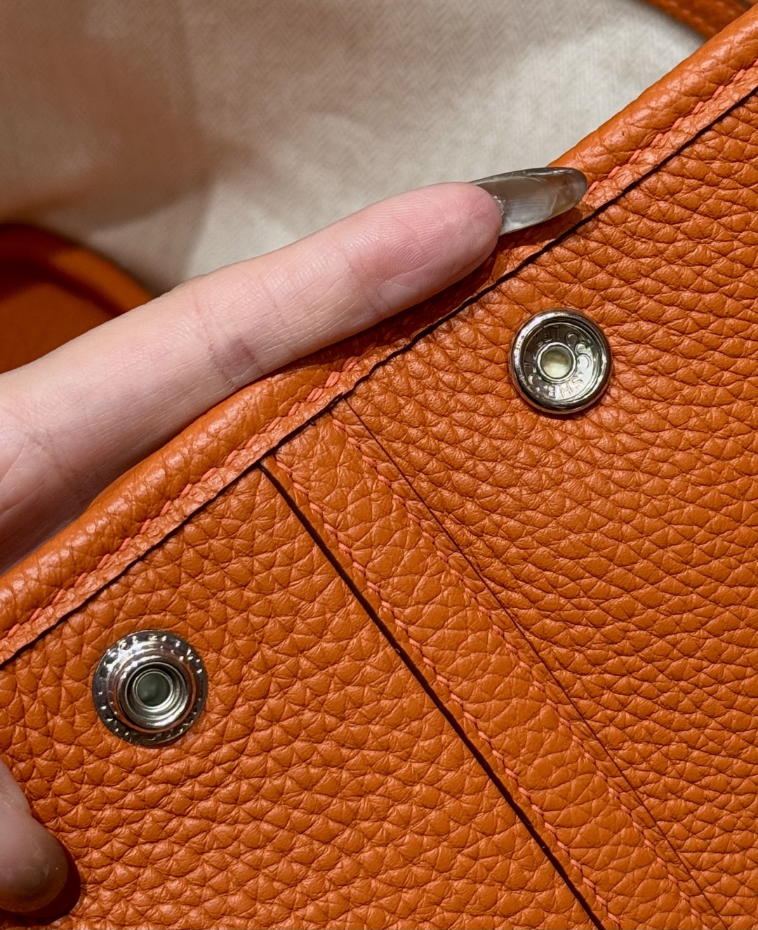 Hermès Garden party 30 Orange Ntogo