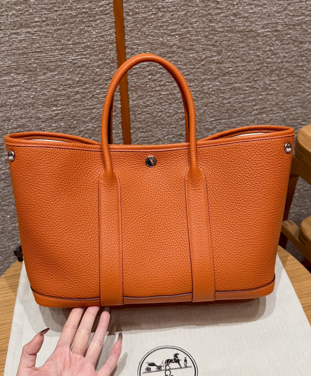 Hermès Garden party 30 Orange Ntogo