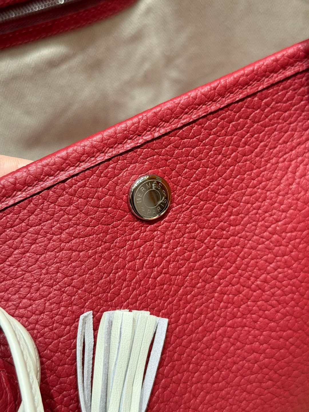 Hermès  Garden party 30 Rouge Garance Ntogo