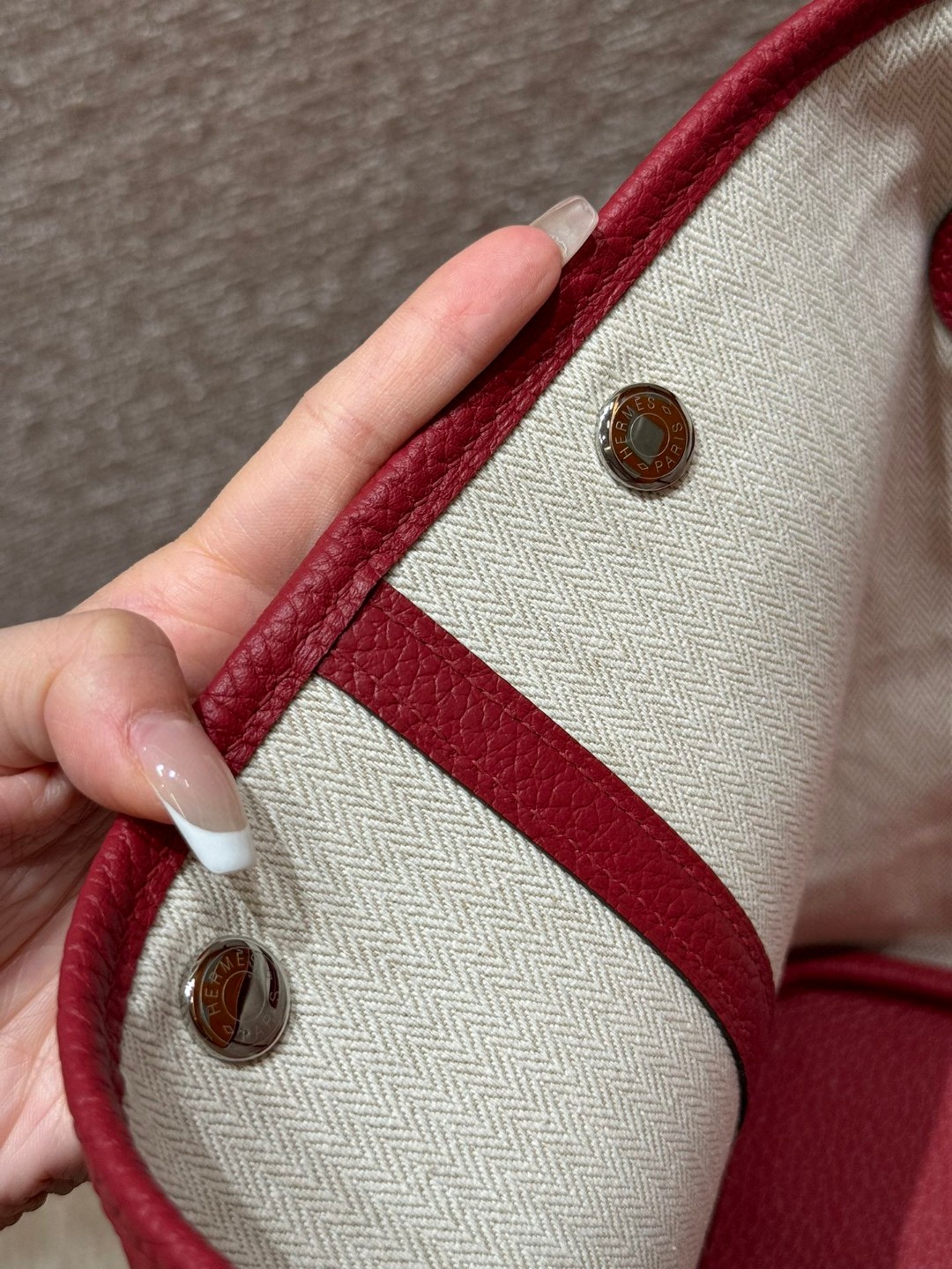 Hermès  Garden party 30 Rouge Garance Ntogo