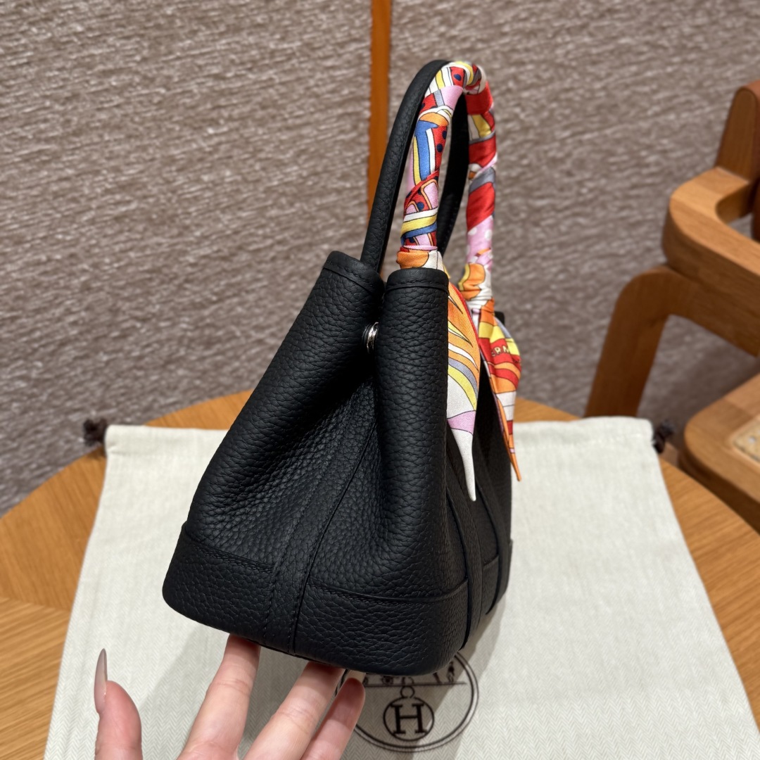 Hermès  Garden party 23  Noir Ntogo