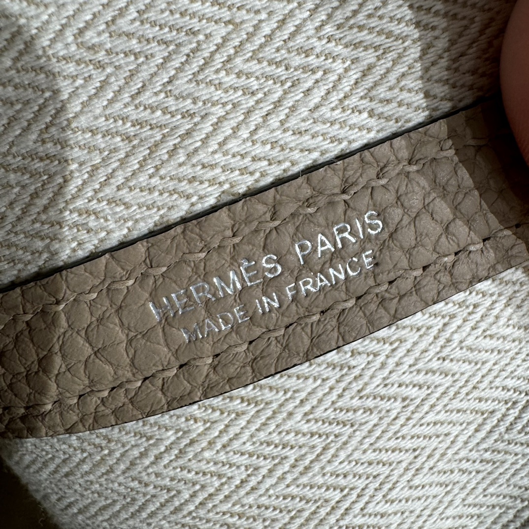 Hermès  Garden party 36 Gris tourtelle Ntogo