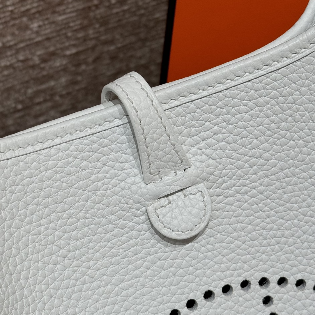 Hermès  Evelyne 16 Blanc Clemence