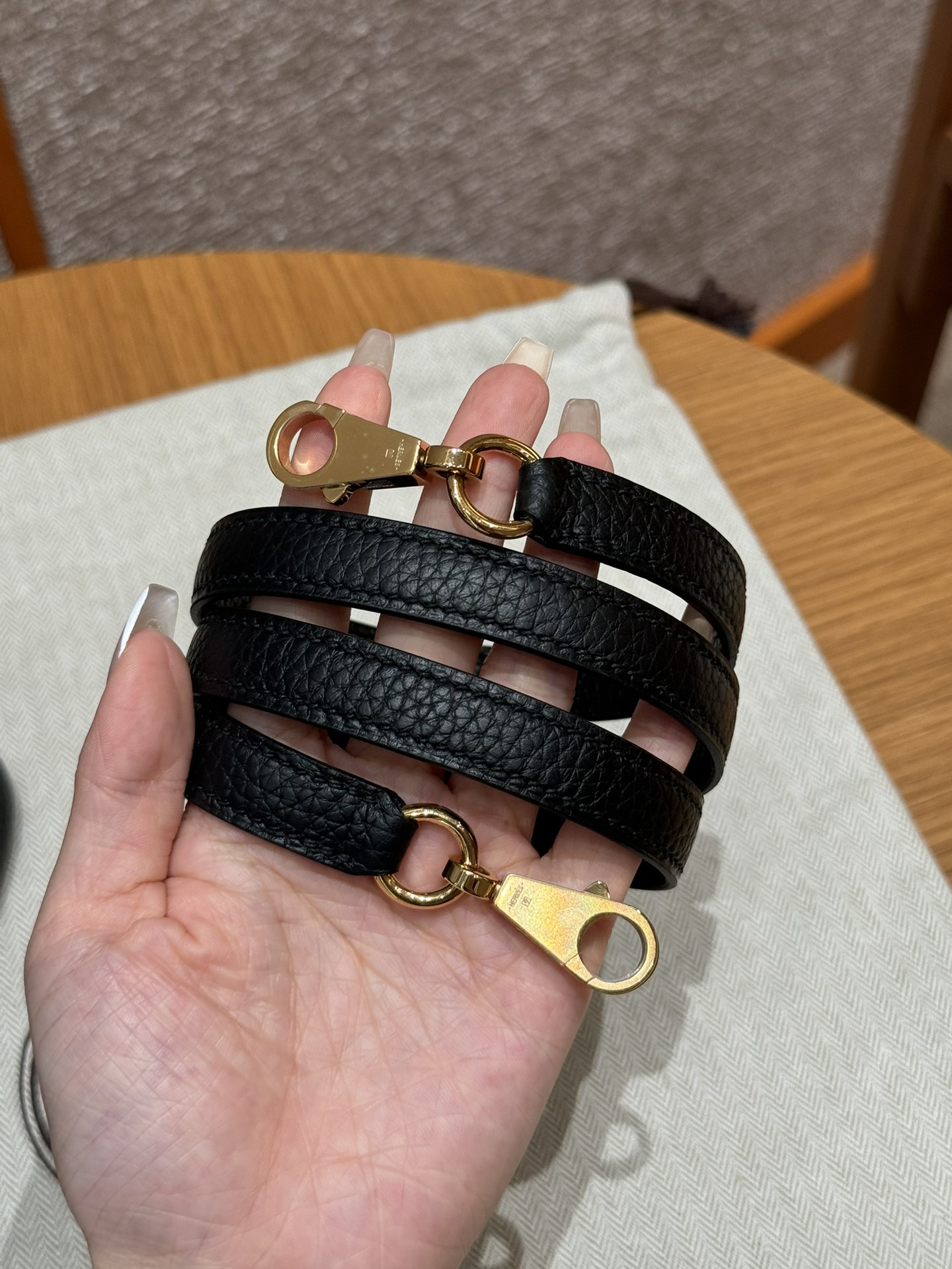 Hermès Bolide 27  Noir Clemence