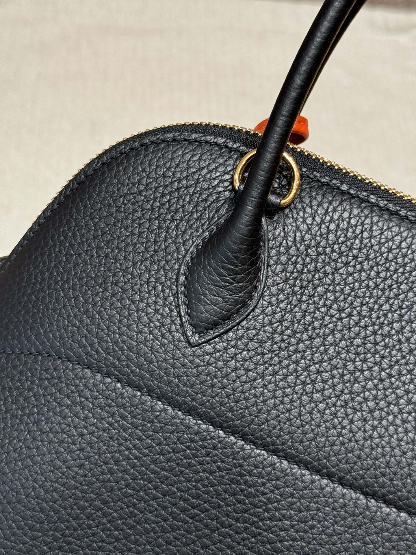 Hermès Bolide 27  Noir Clemence