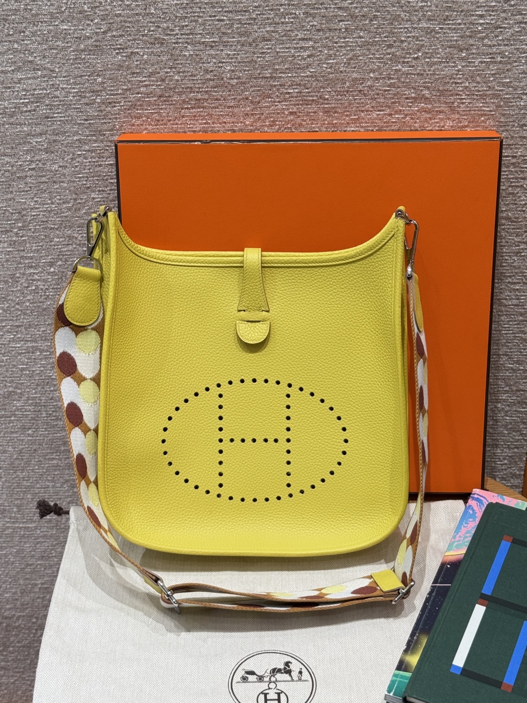 Hermès  Evelyne 29 Lime Clemence