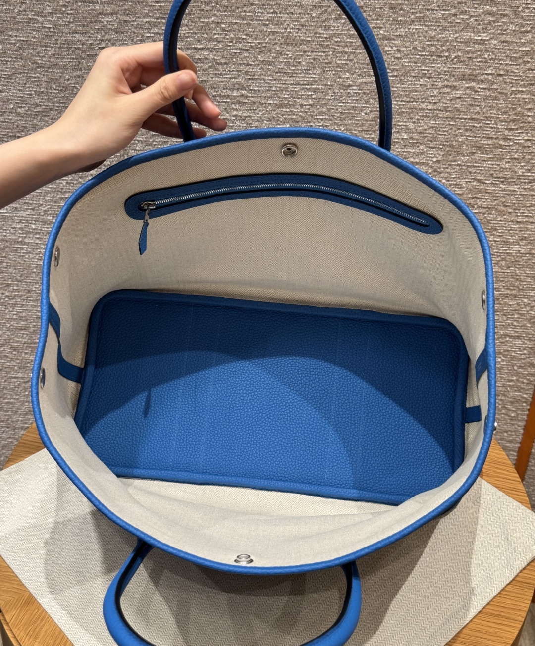 Hermès  Garden party 36  Blue Hydra Ntogo