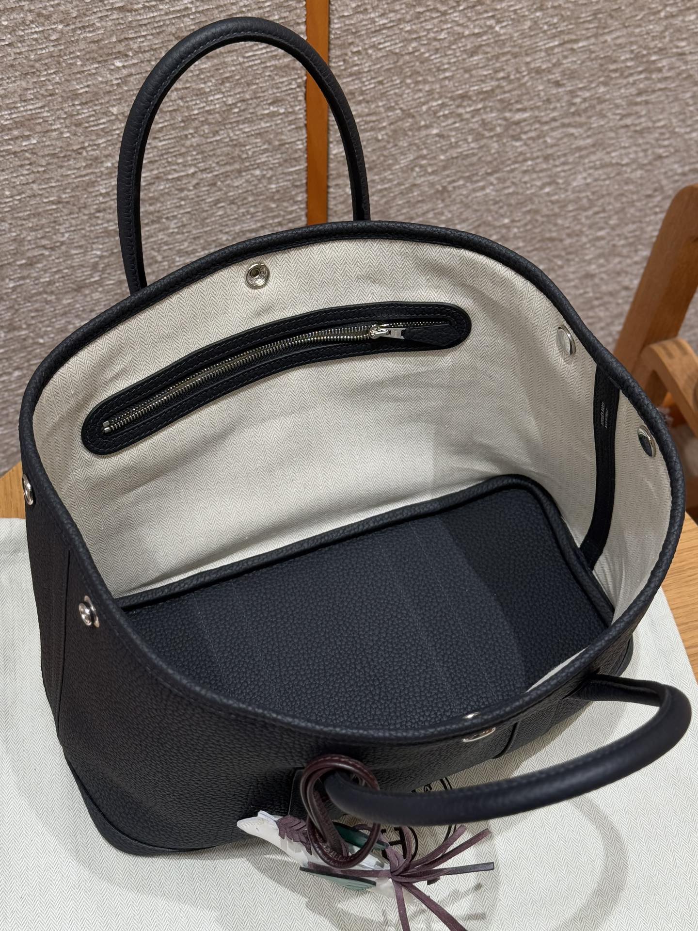 Hermès  Garden party 30 Blue niut Ntogo