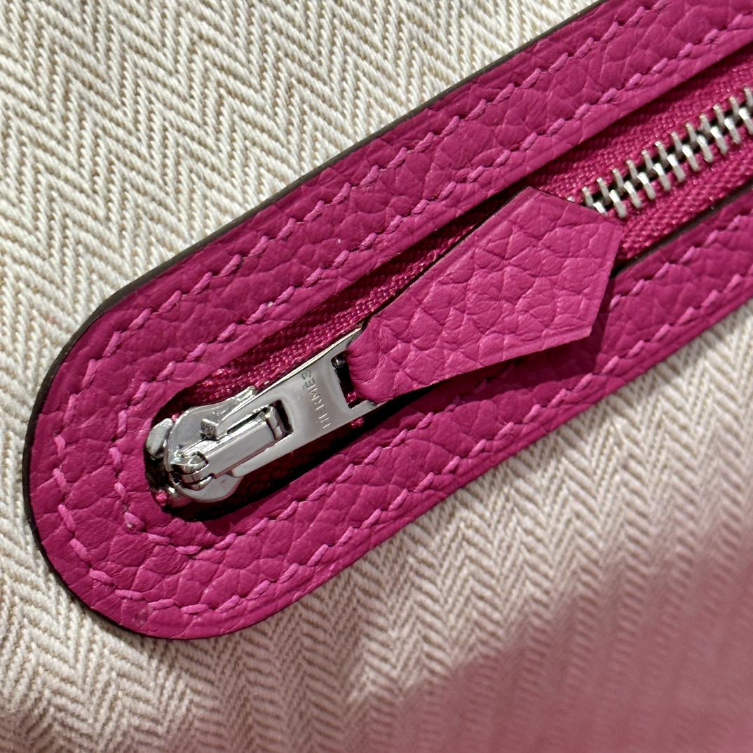 Hermès Garden party 30cm Rose purple Clemence