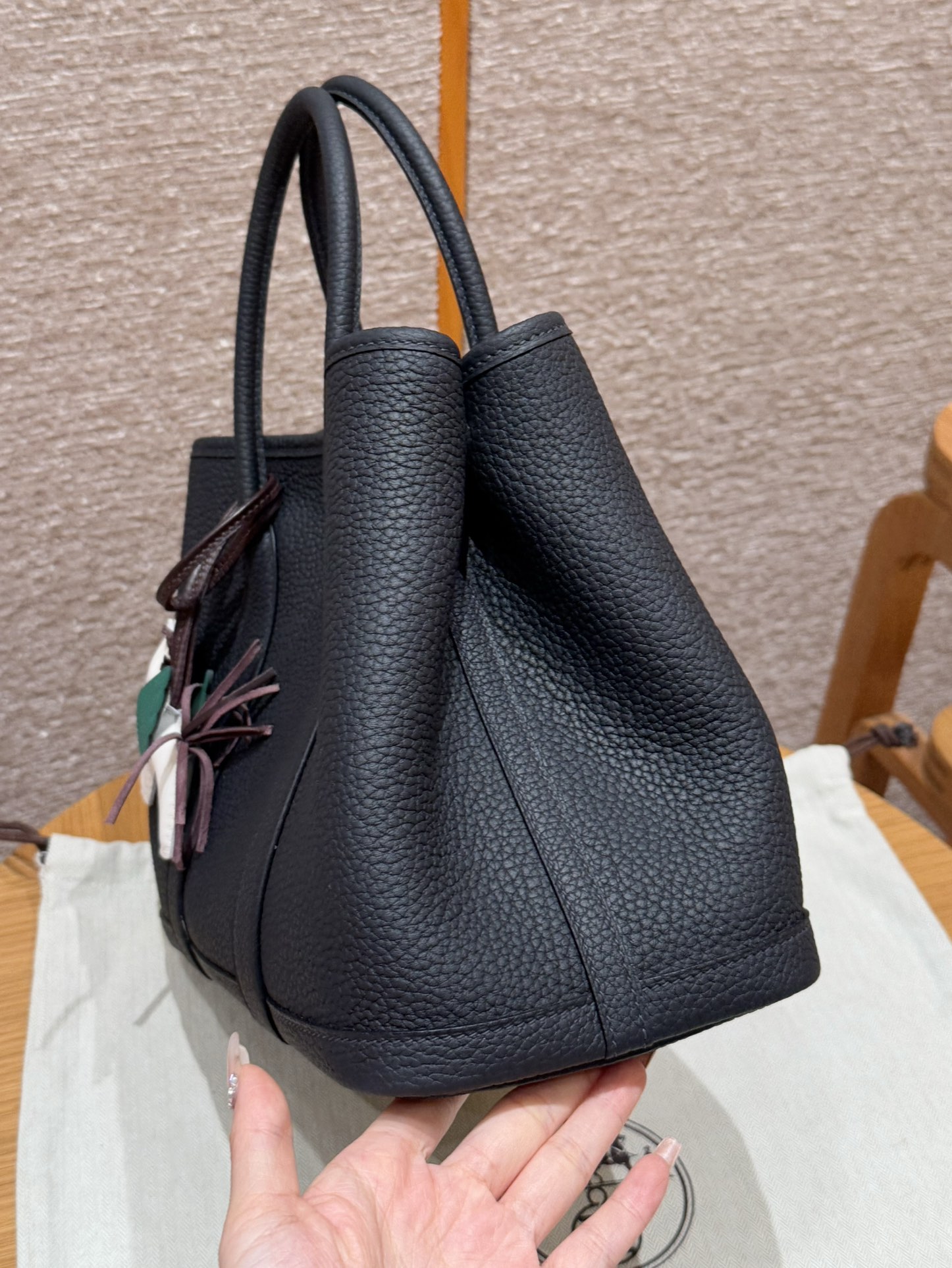 Hermès  Garden party 30 Blue niut Ntogo