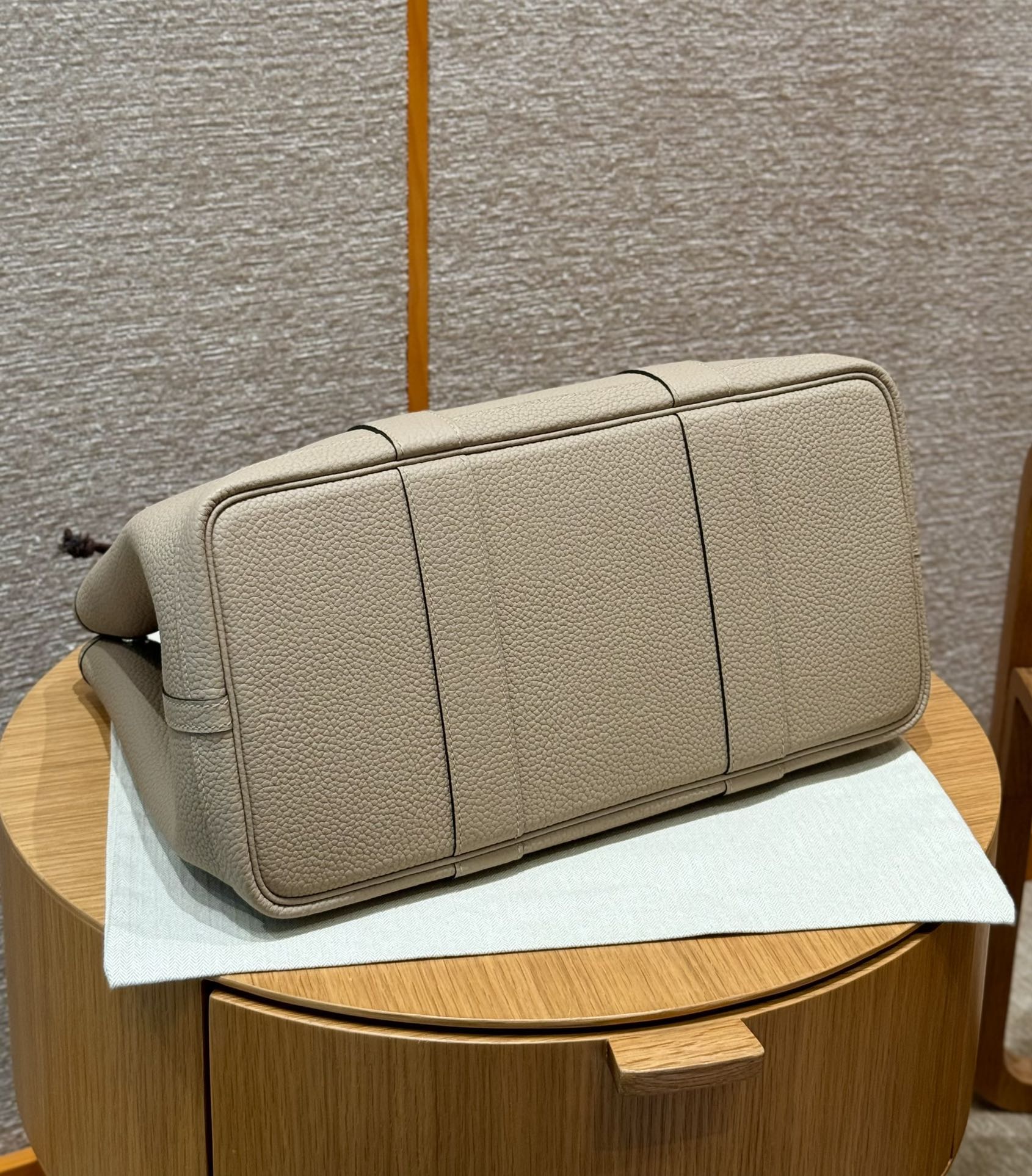 Hermès  Garden party 36 Gris tourtelle Ntogo