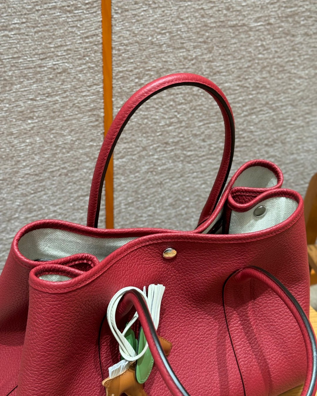 Hermès  Garden party 30 Rouge Garance Ntogo