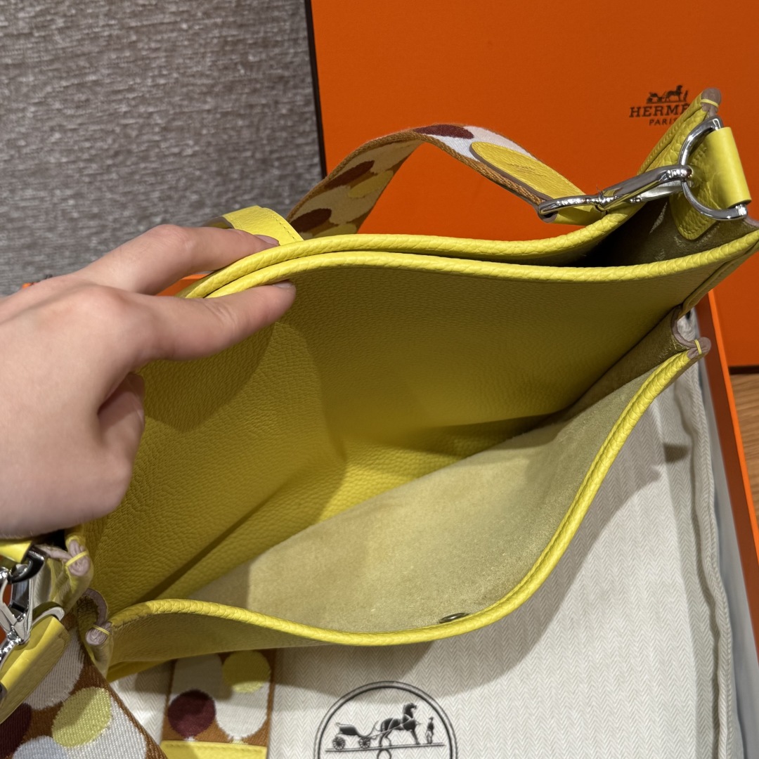 Hermès  Evelyne 29 Lime Clemence