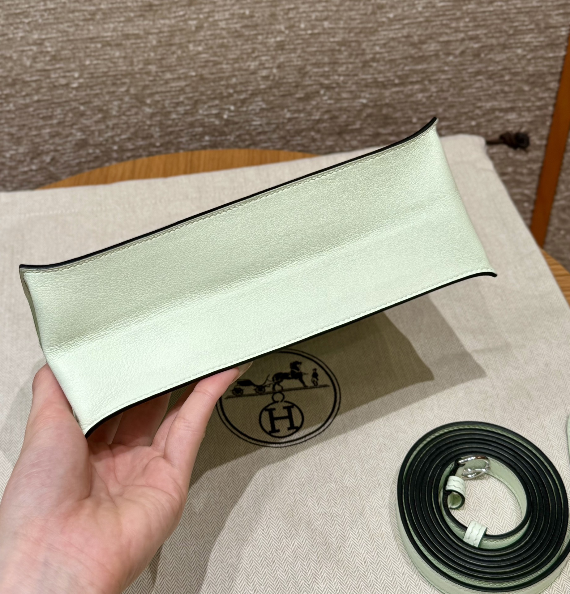 Hermès Kelly danse 22 Vert Fizz Swift