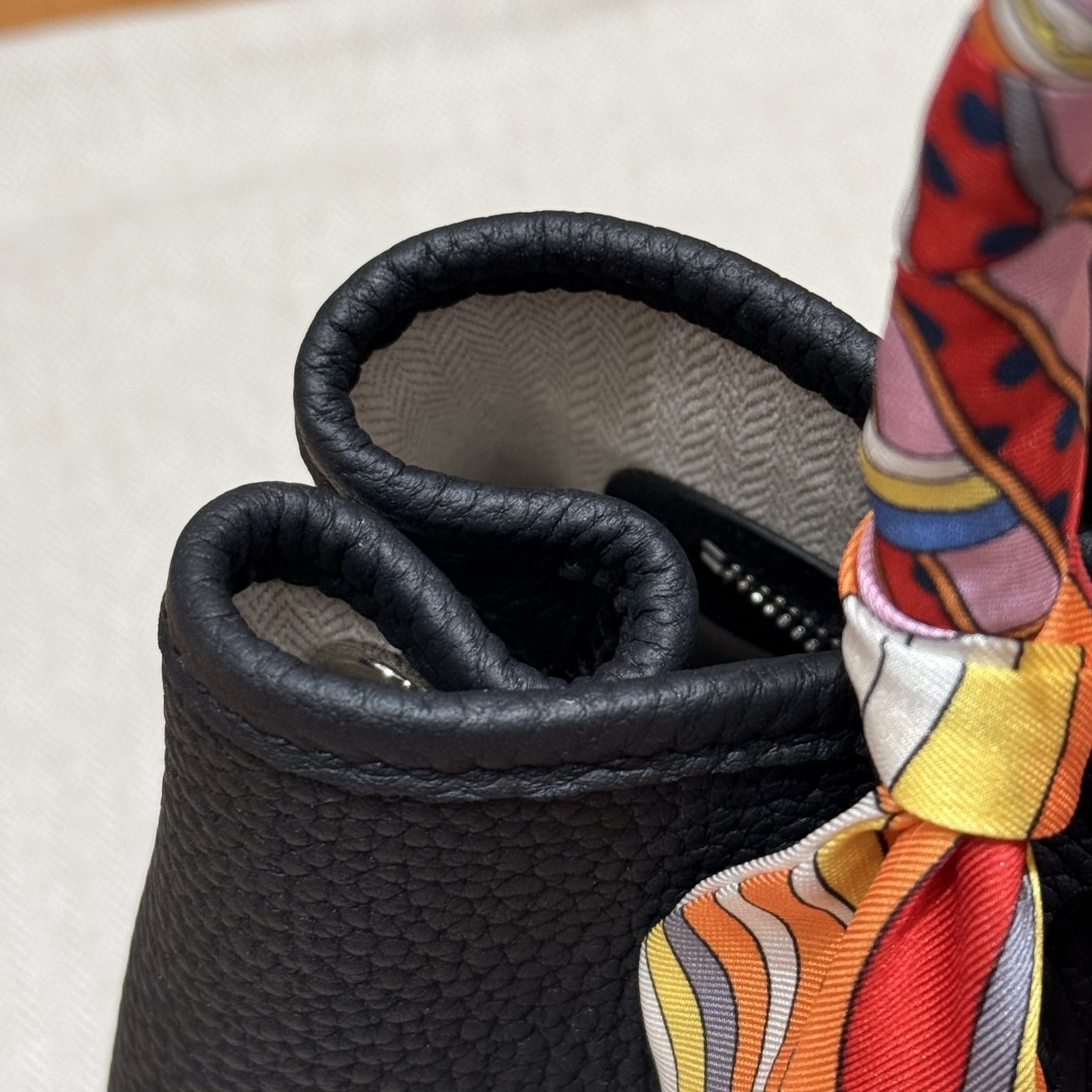 Hermès  Garden party 23  Noir Ntogo