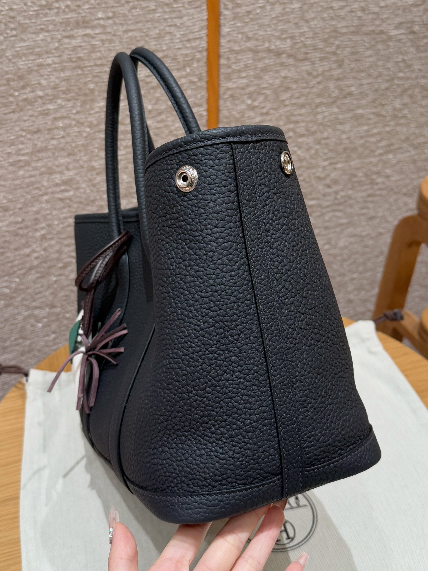 Hermès  Garden party 30 Blue niut Ntogo