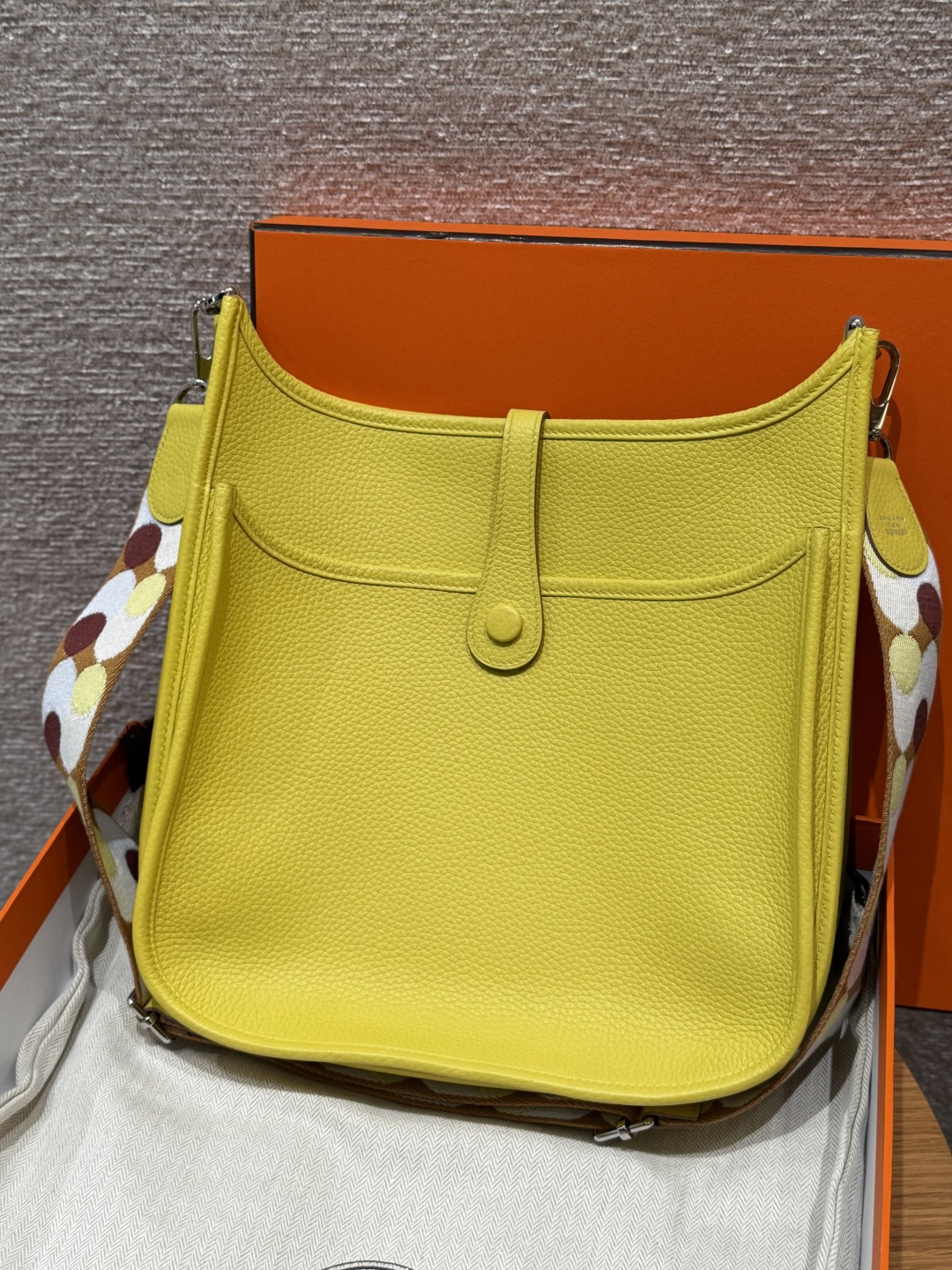 Hermès  Evelyne 29 Lime Clemence