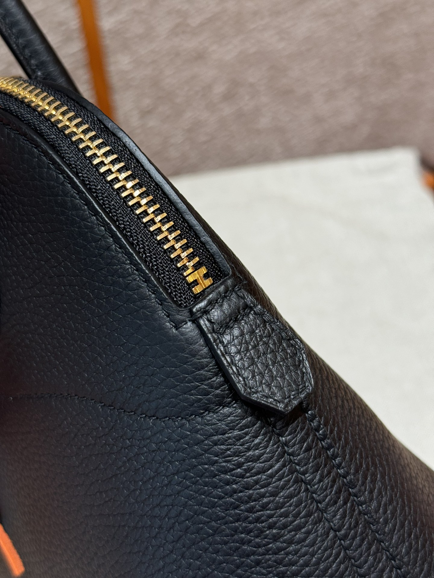 Hermès Bolide 27  Noir Clemence