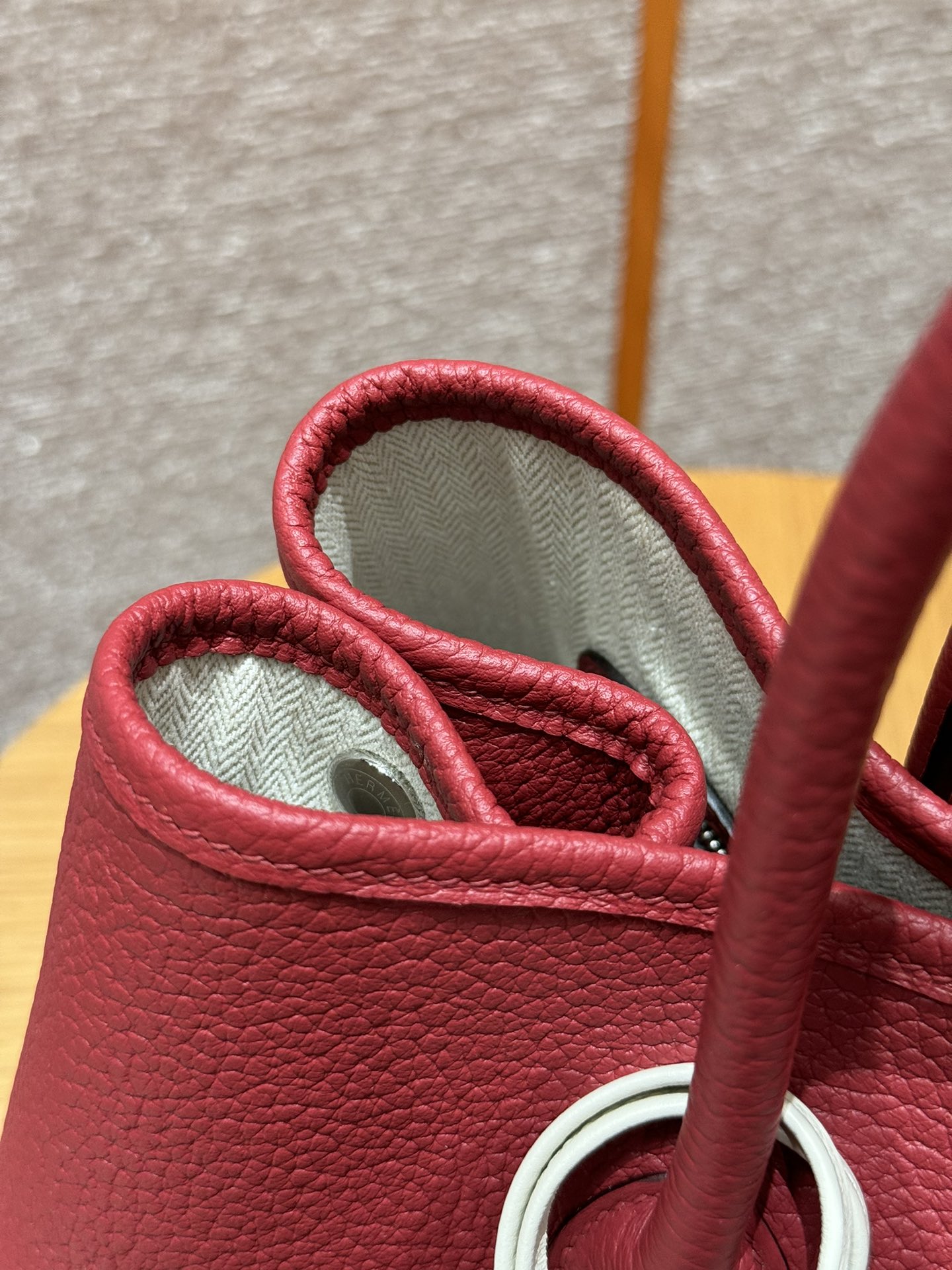 Hermès  Garden party 30 Rouge Garance Ntogo