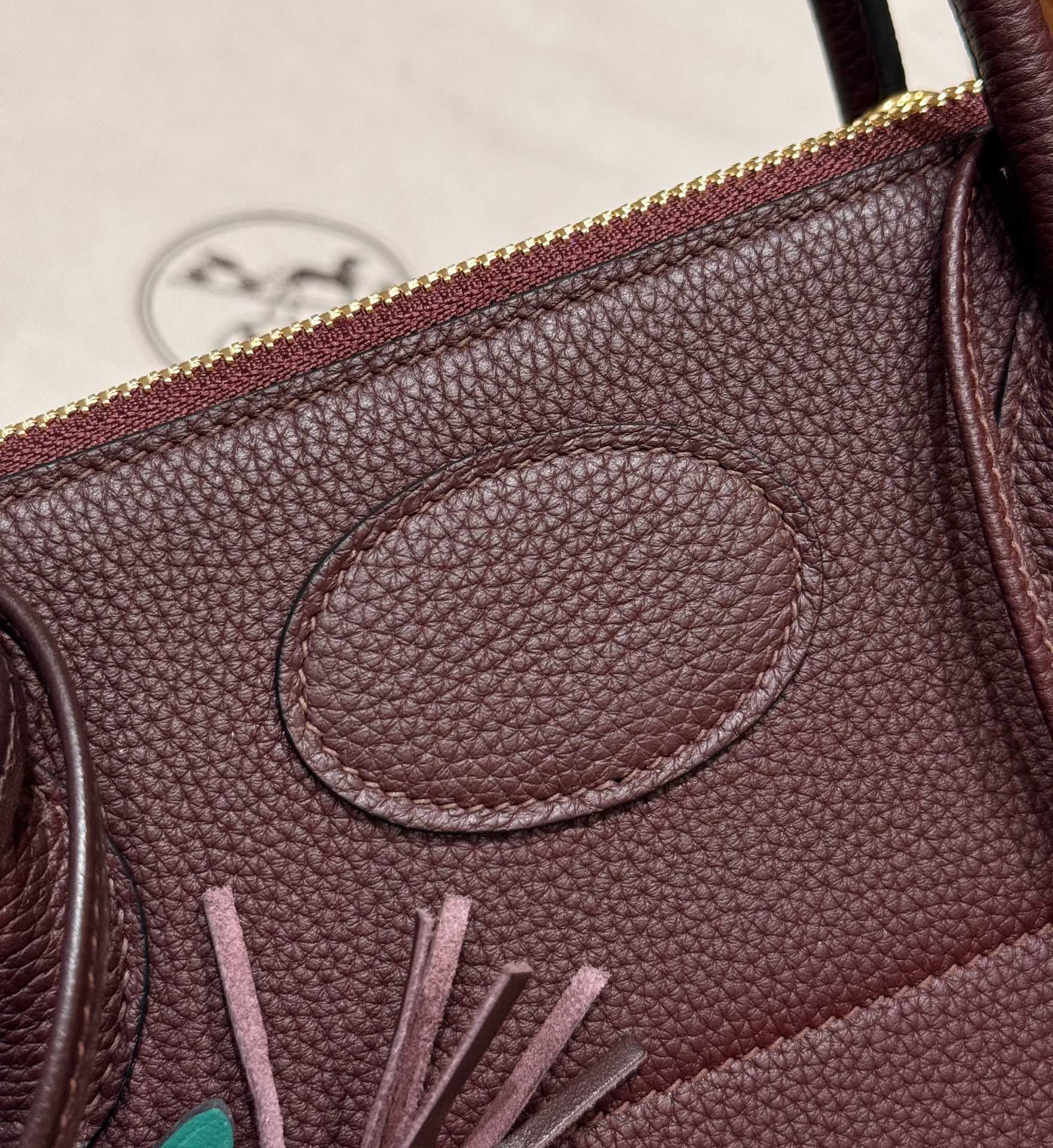 Hermès Bolide 31  Rouge H  Togo