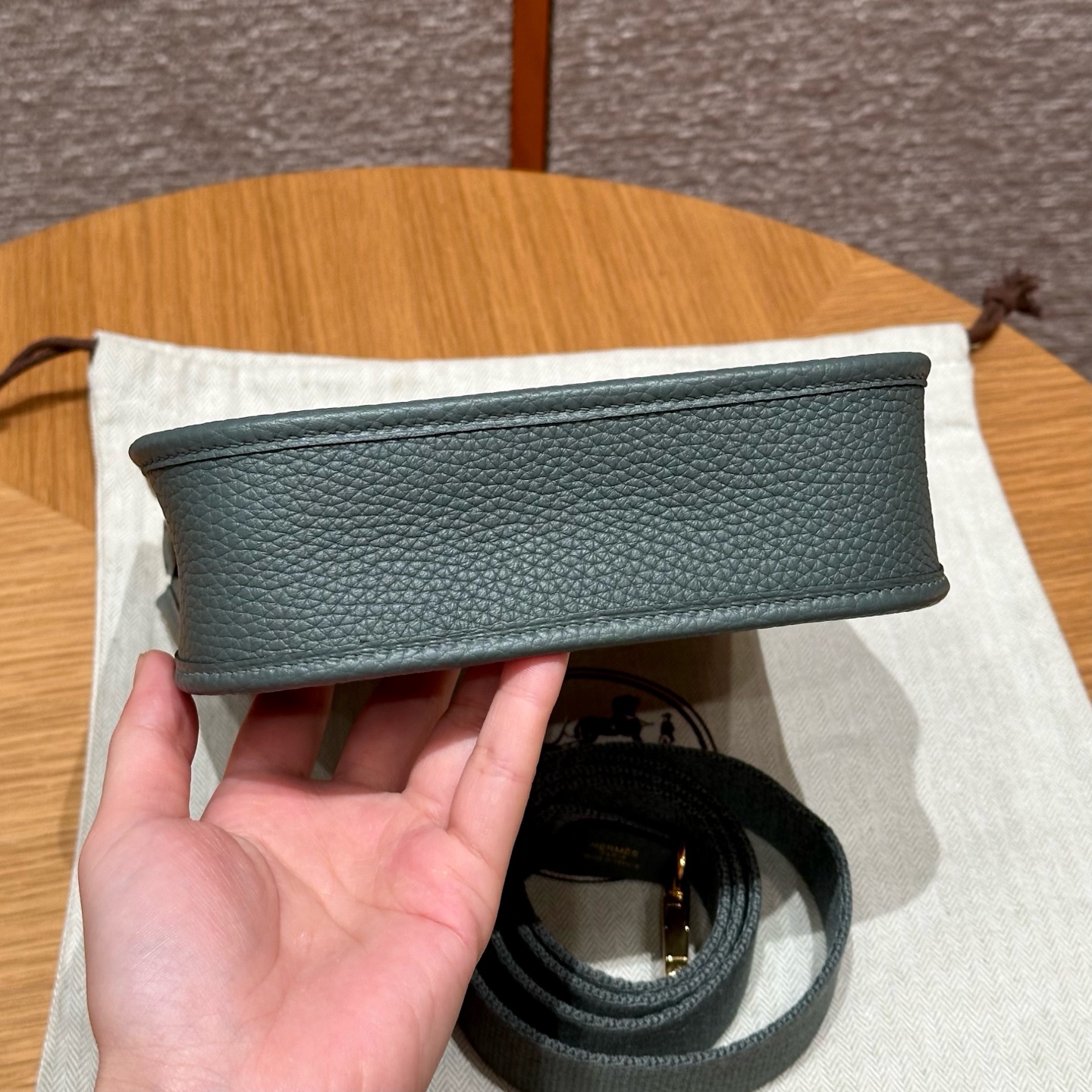 Hermès  Evelyne 16 Vert Amanda  Clemence