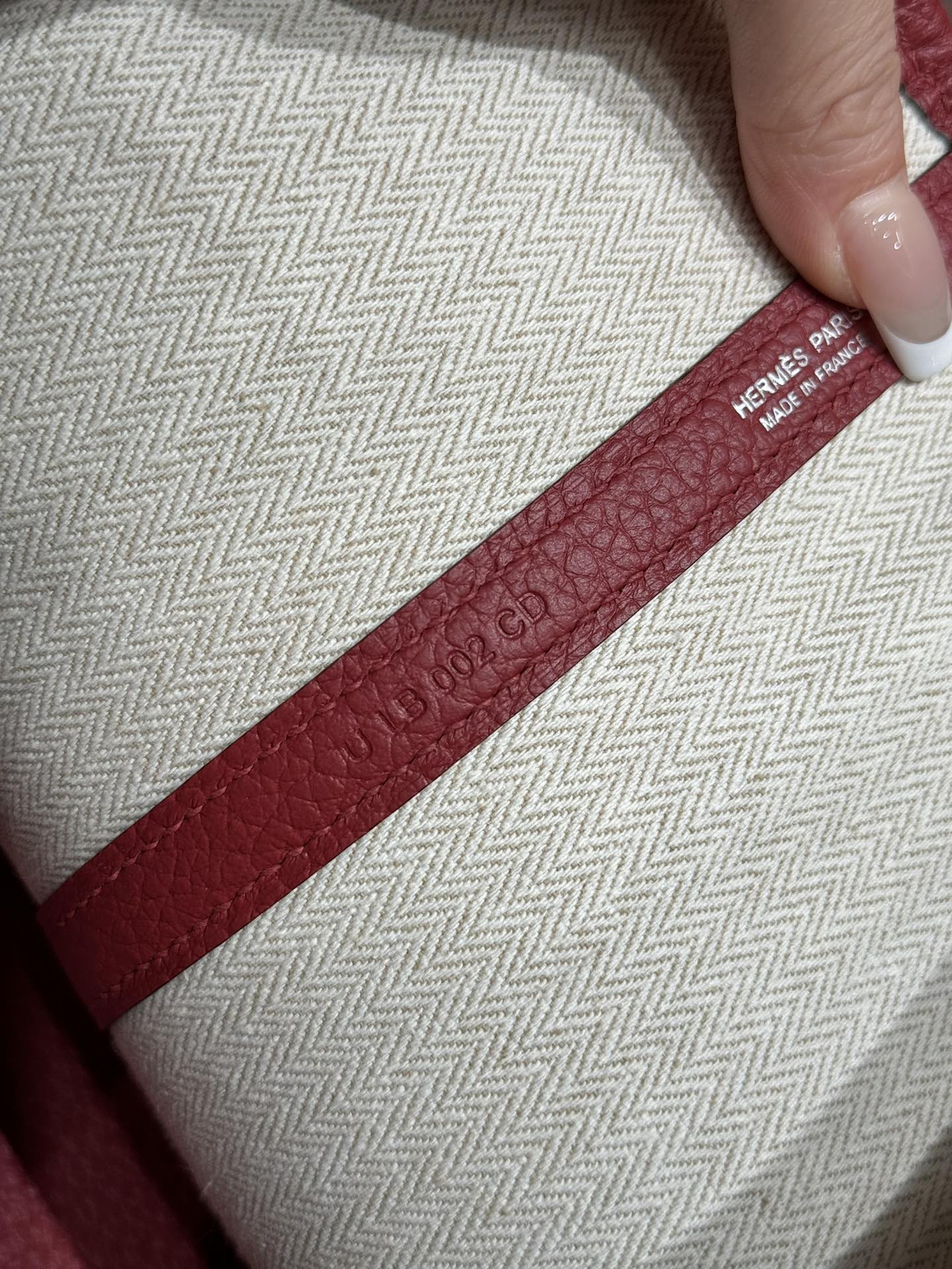 Hermès  Garden party 30 Rouge Garance Ntogo