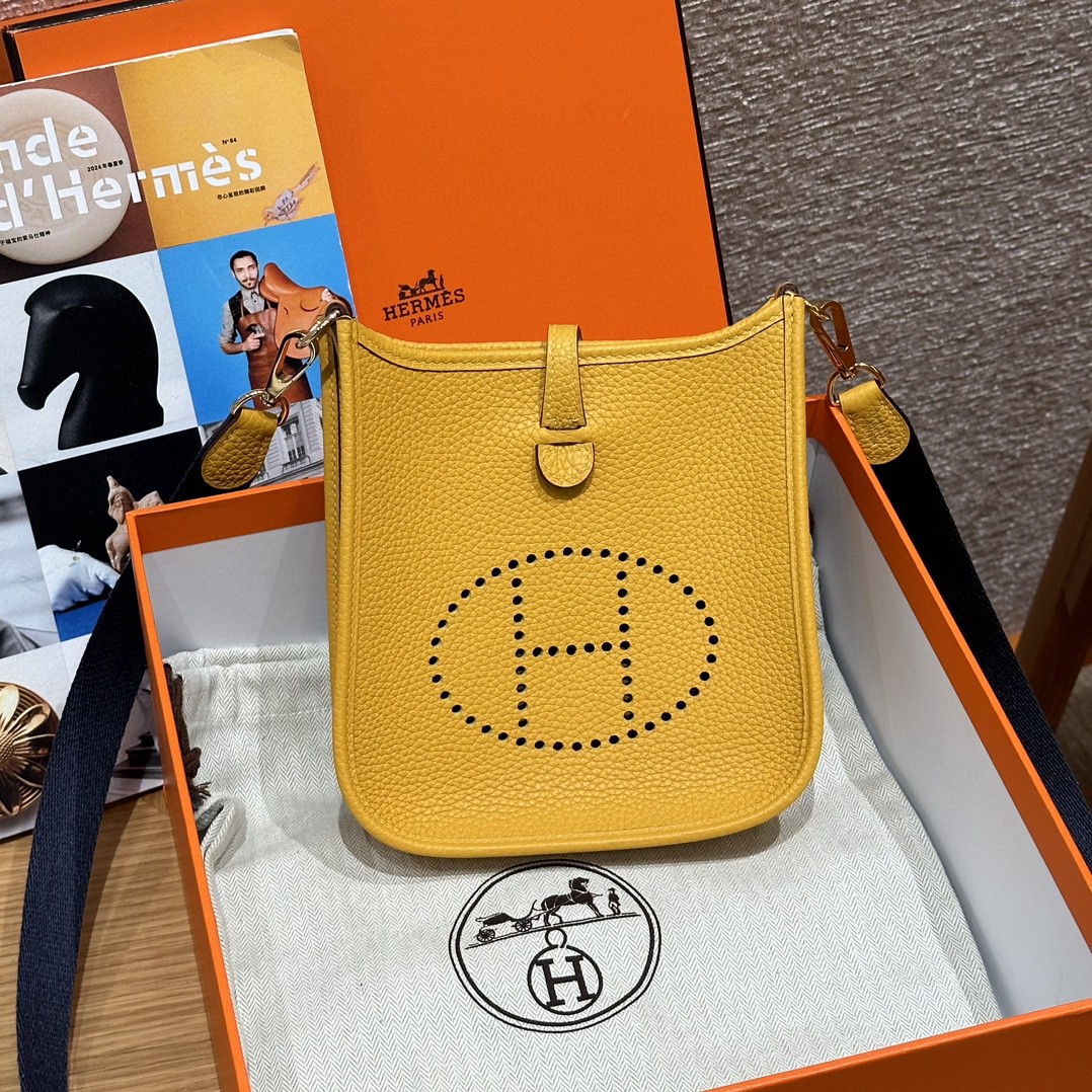 Hermès  Evelyne 16 Jaune amber  Clemence