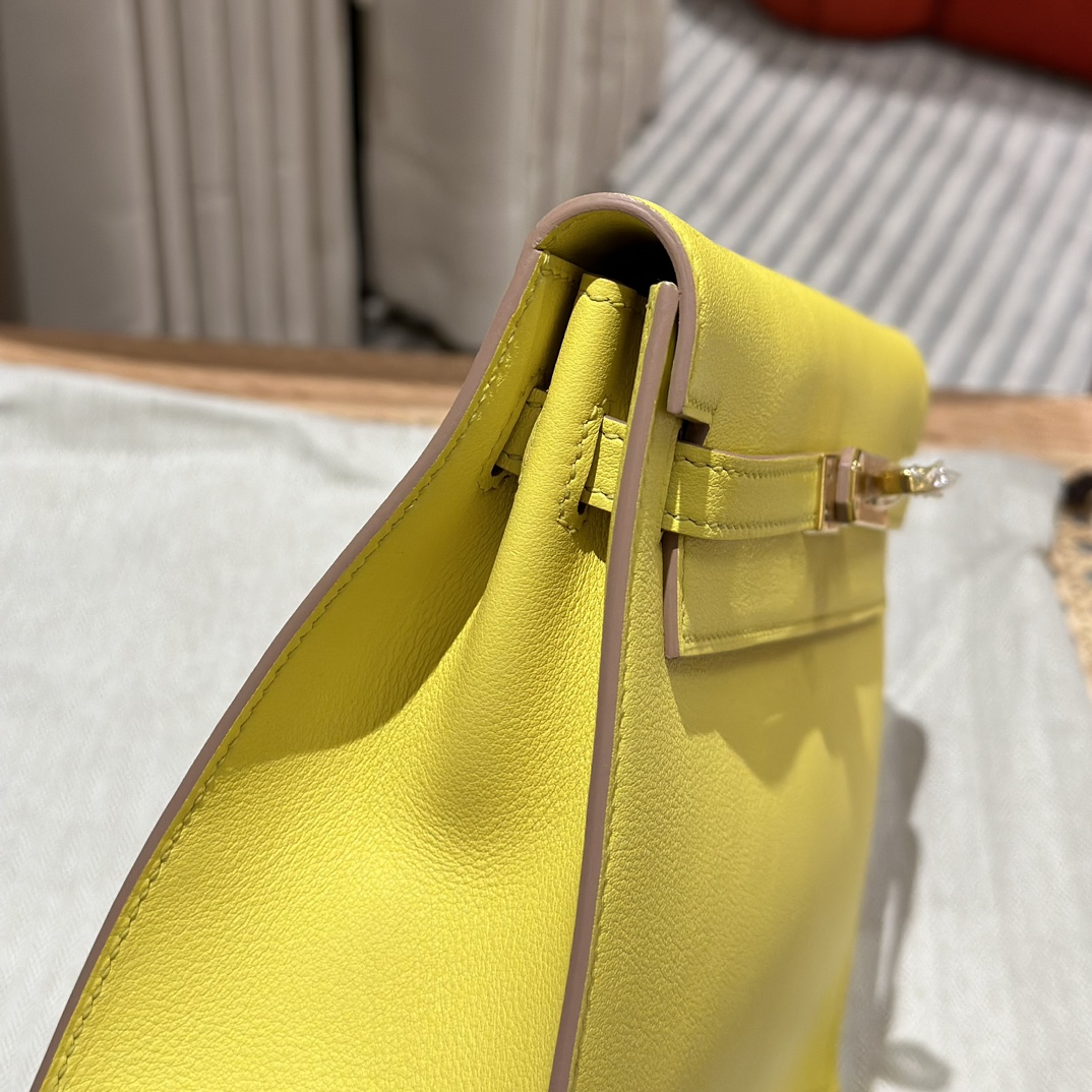 Hermès Kelly danse 22 Lime Swift