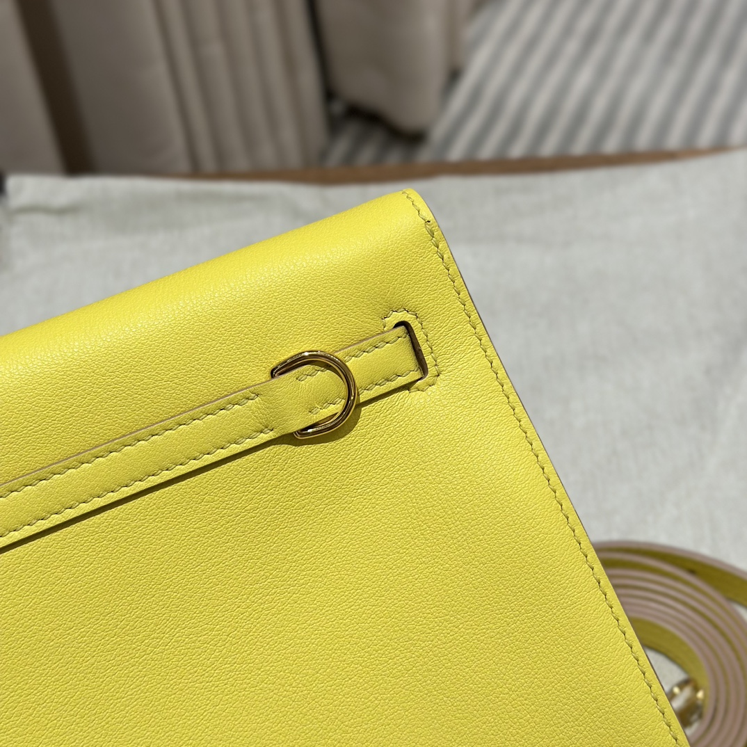 Hermès Kelly danse 22 Lime Swift