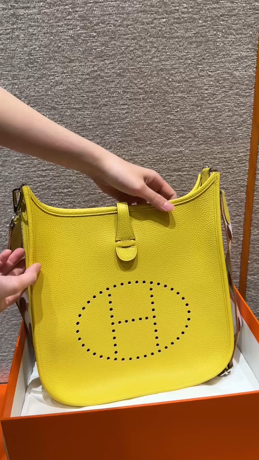 Hermès  Evelyne 29 Lime Clemence