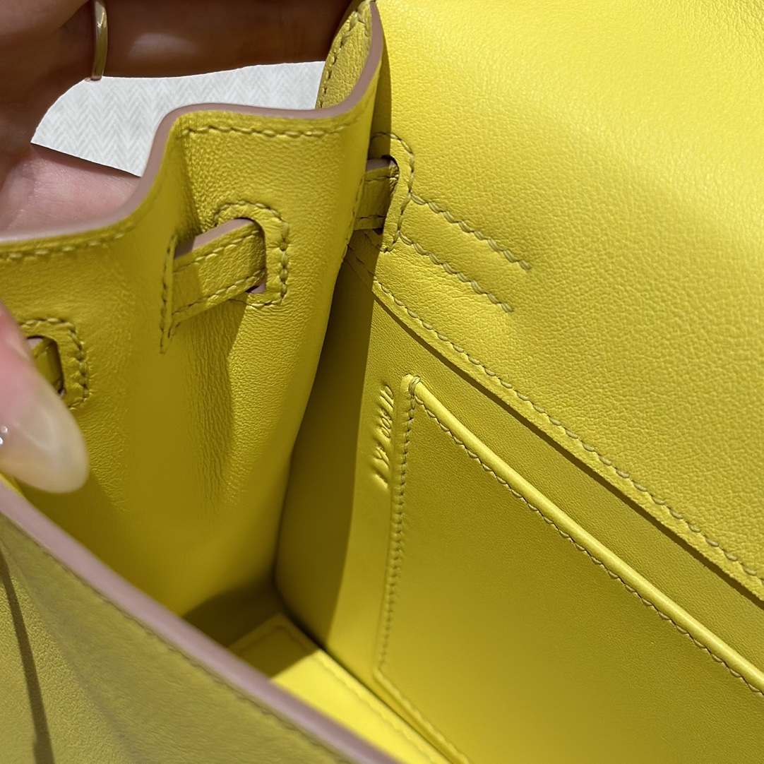 Hermès Kelly danse 22 Lime Swift