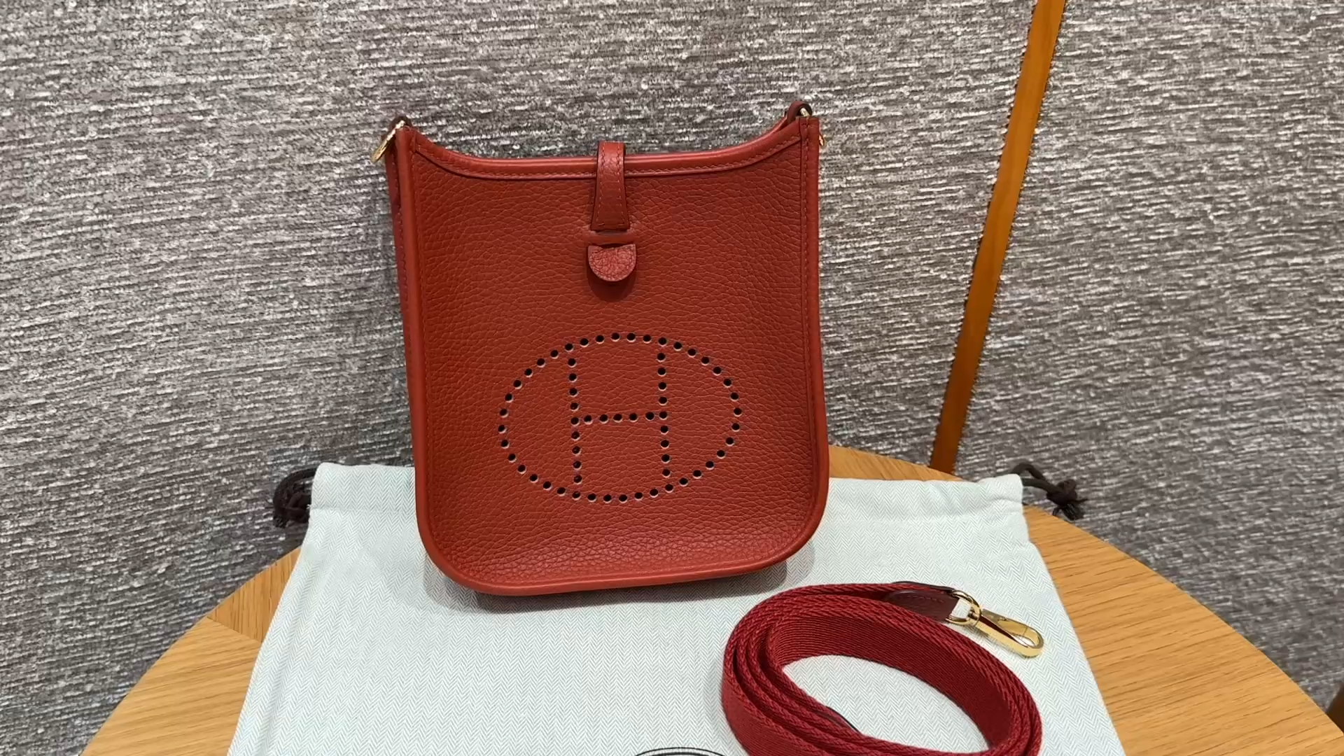 Hermès  Evelyne 16  Rouge Tomate Clemence