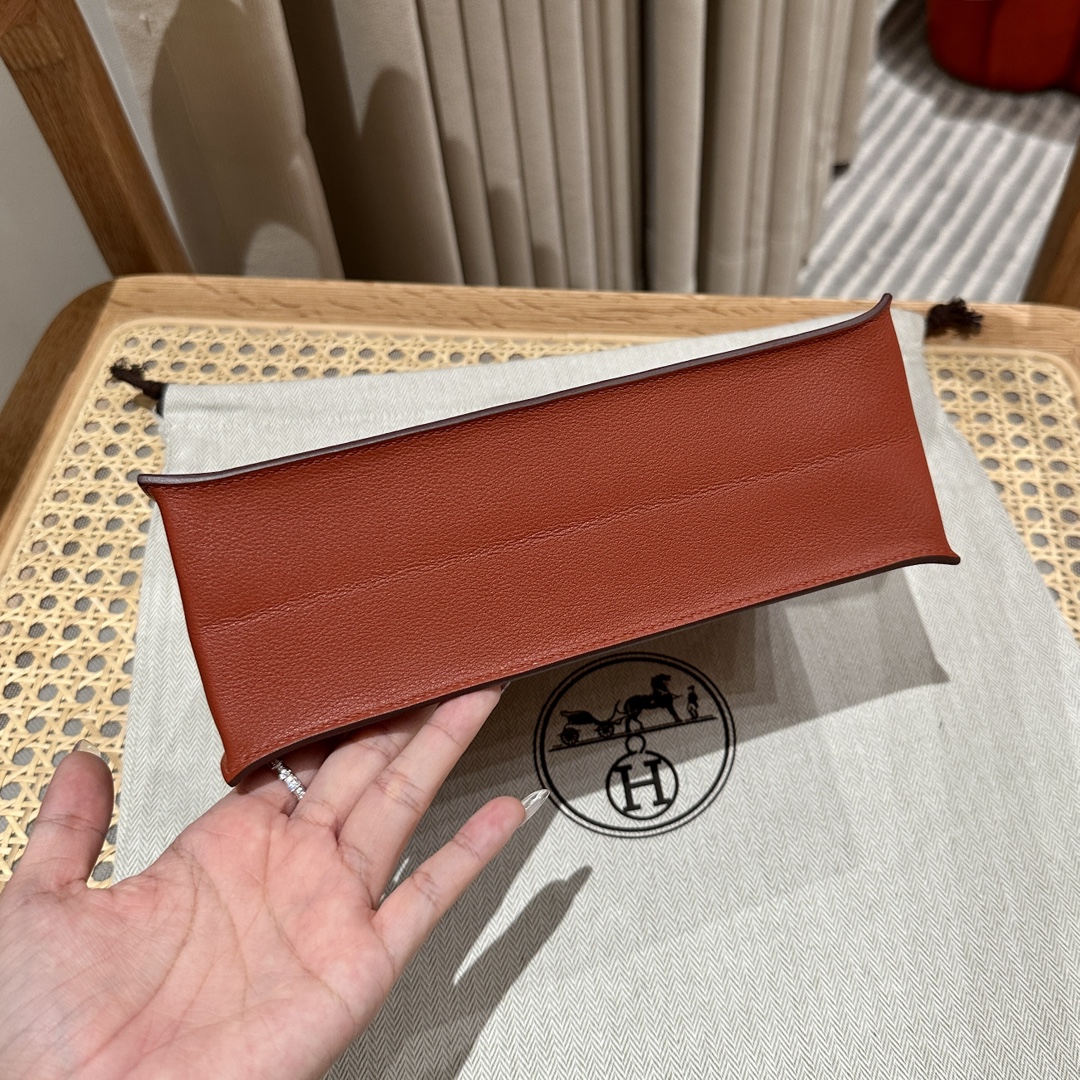 Hermès Kelly danse 22  Brique Swift