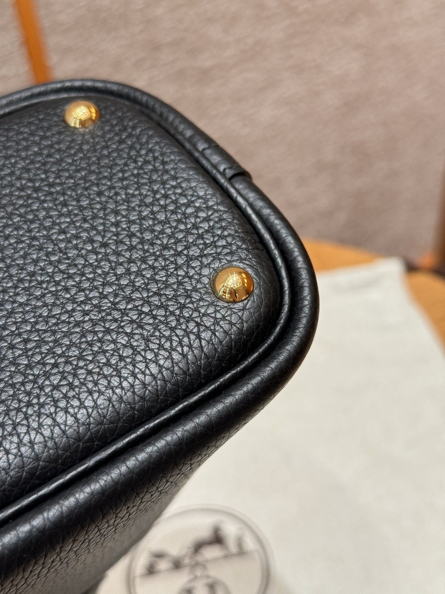 Hermès Bolide 27  Noir Clemence