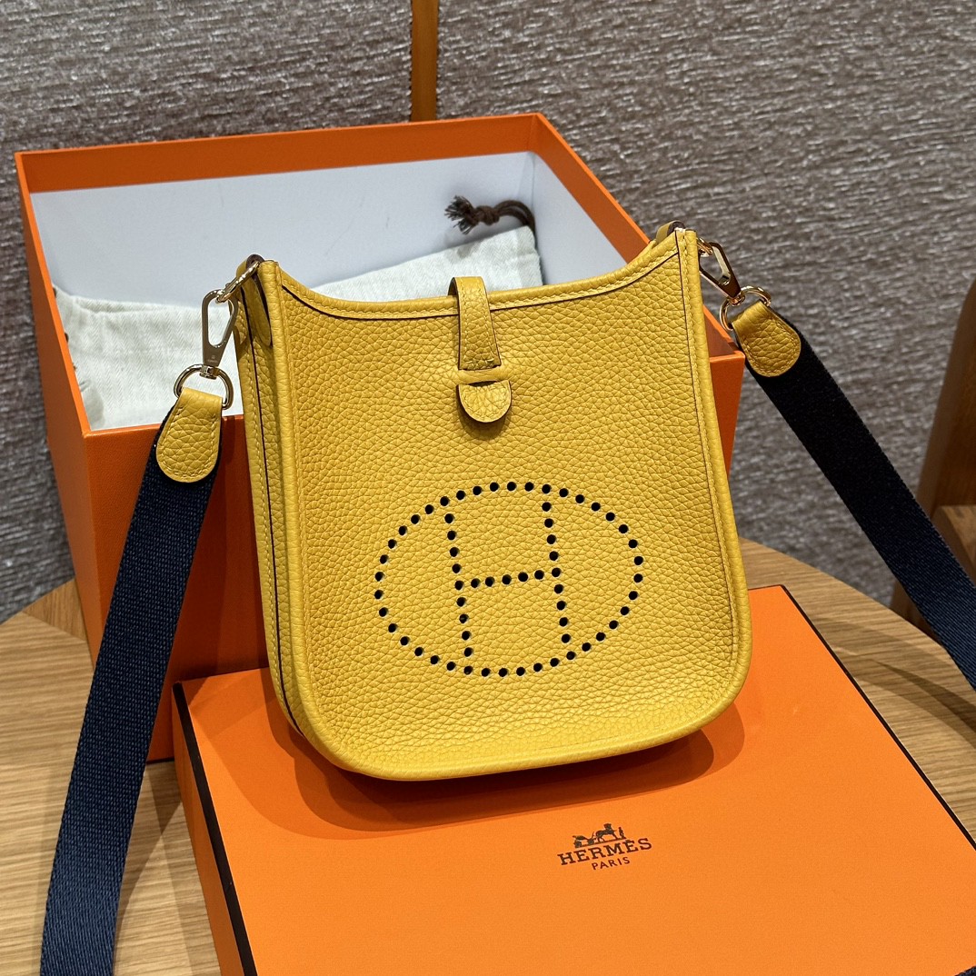 Hermès  Evelyne 16 Jaune amber  Clemence