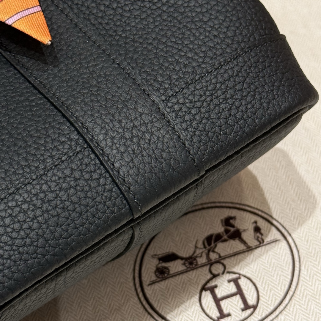 Hermès  Garden party 23  Noir Ntogo