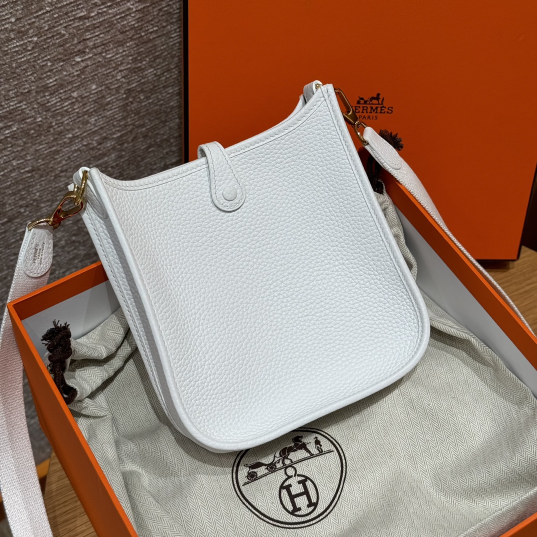 Hermès  Evelyne 16 Blanc Clemence