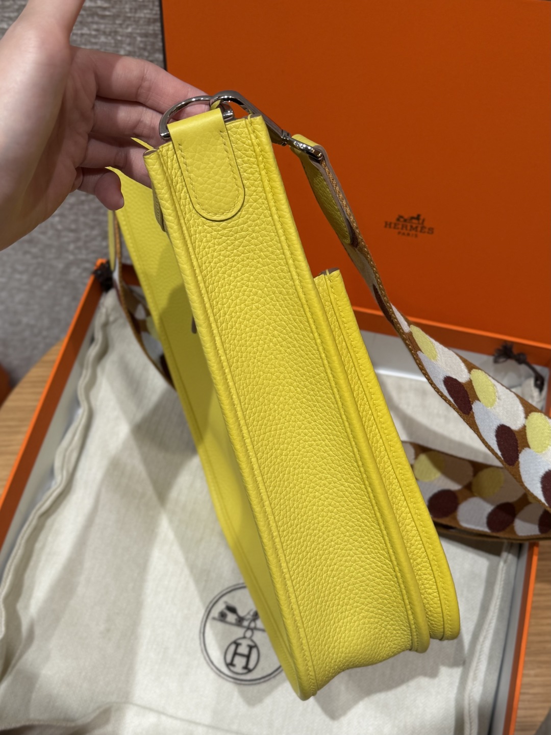 Hermès  Evelyne 29 Lime Clemence