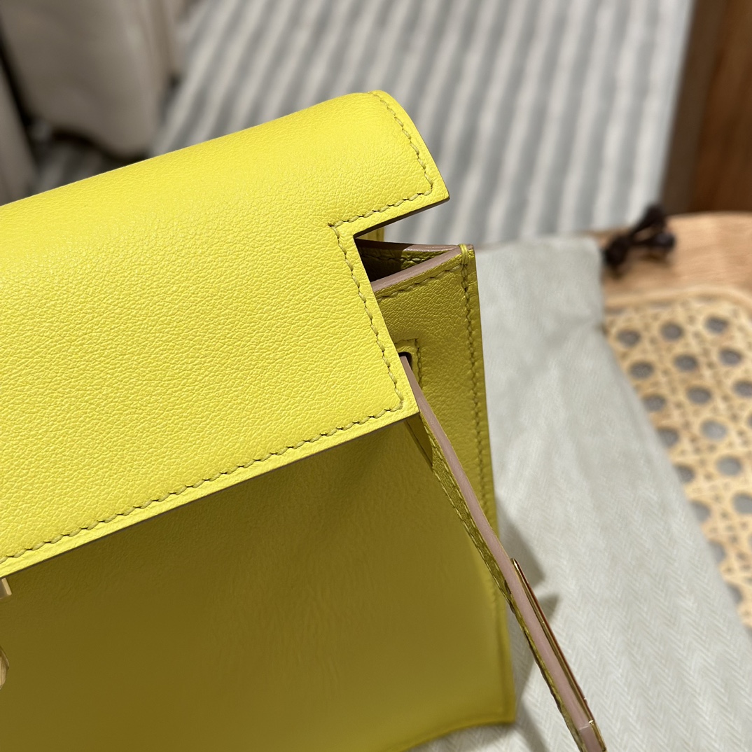 Hermès Kelly danse 22 Lime Swift