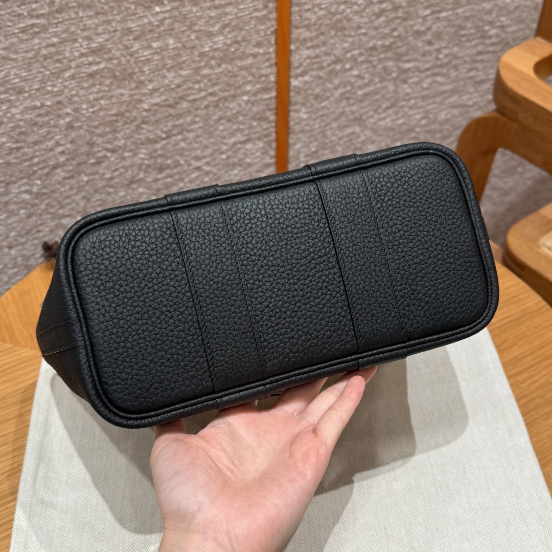 Hermès  Garden party 23  Noir Ntogo