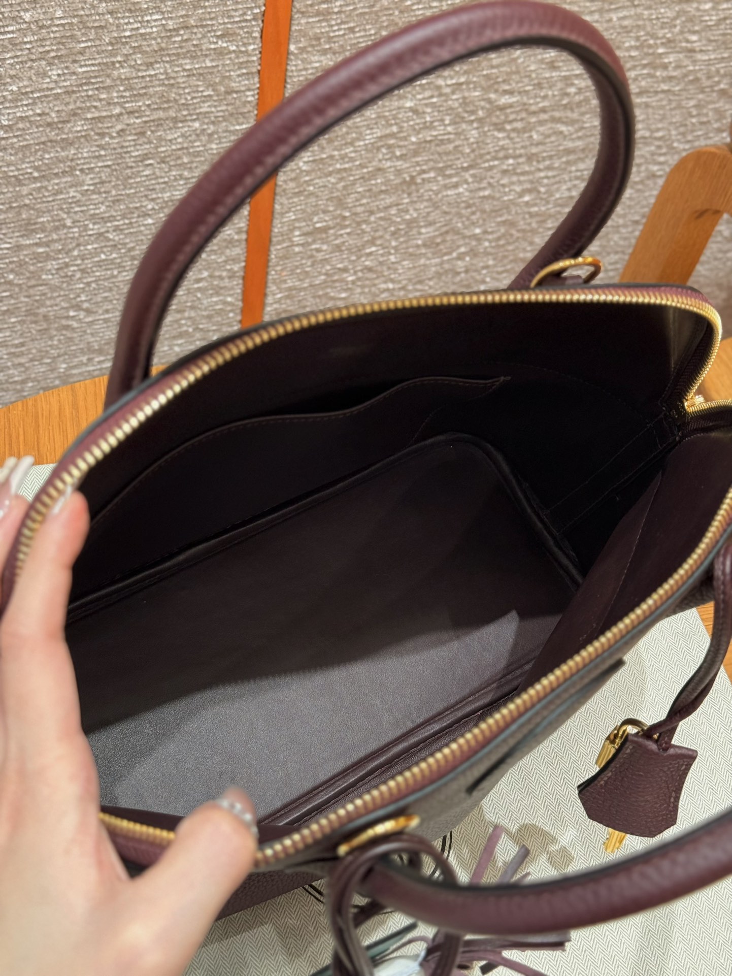 Hermès Bolide 31  Rouge H  Togo