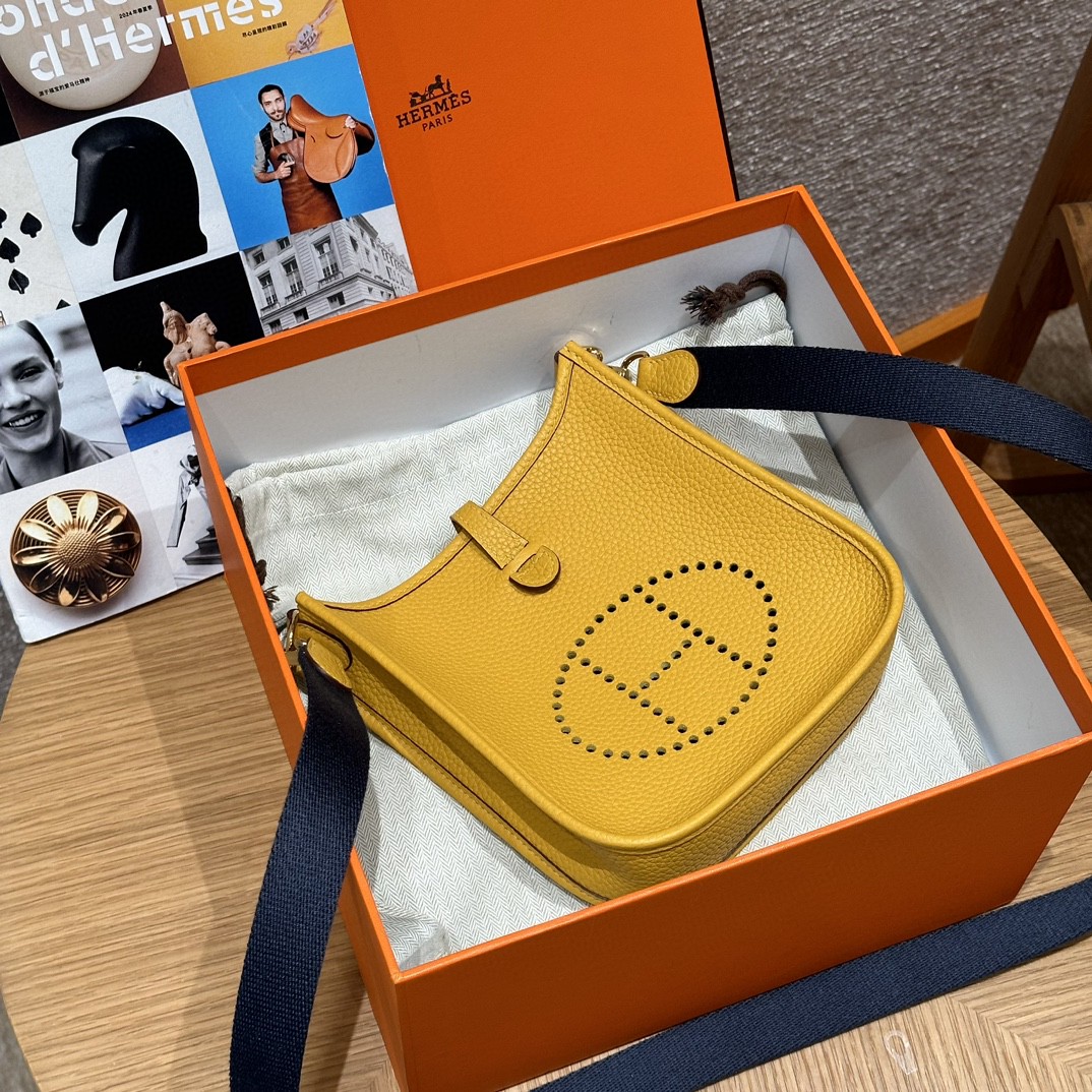 Hermès  Evelyne 16 Jaune amber  Clemence