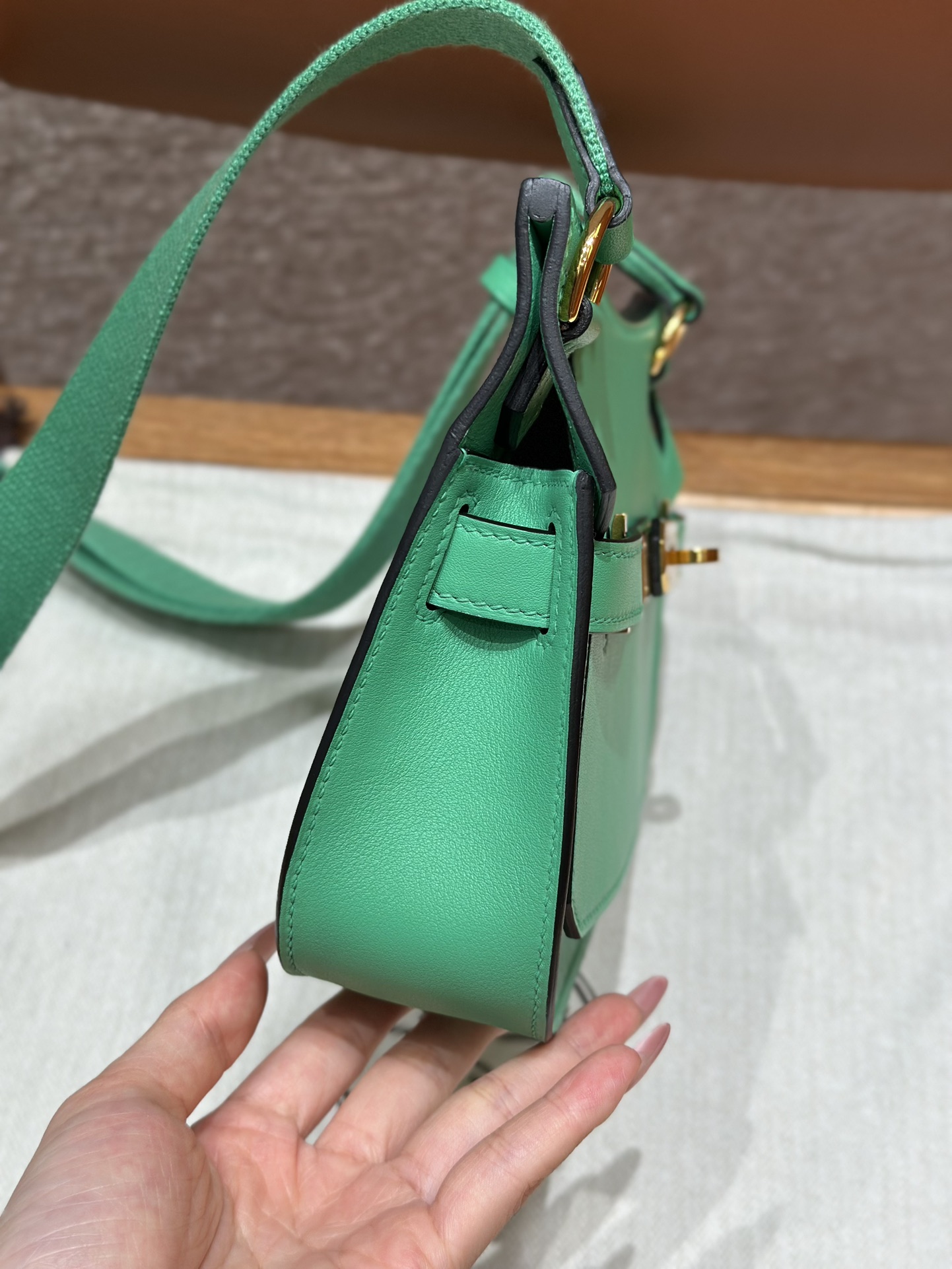 Hermès  Jypsiere 23 Vert comics Swift