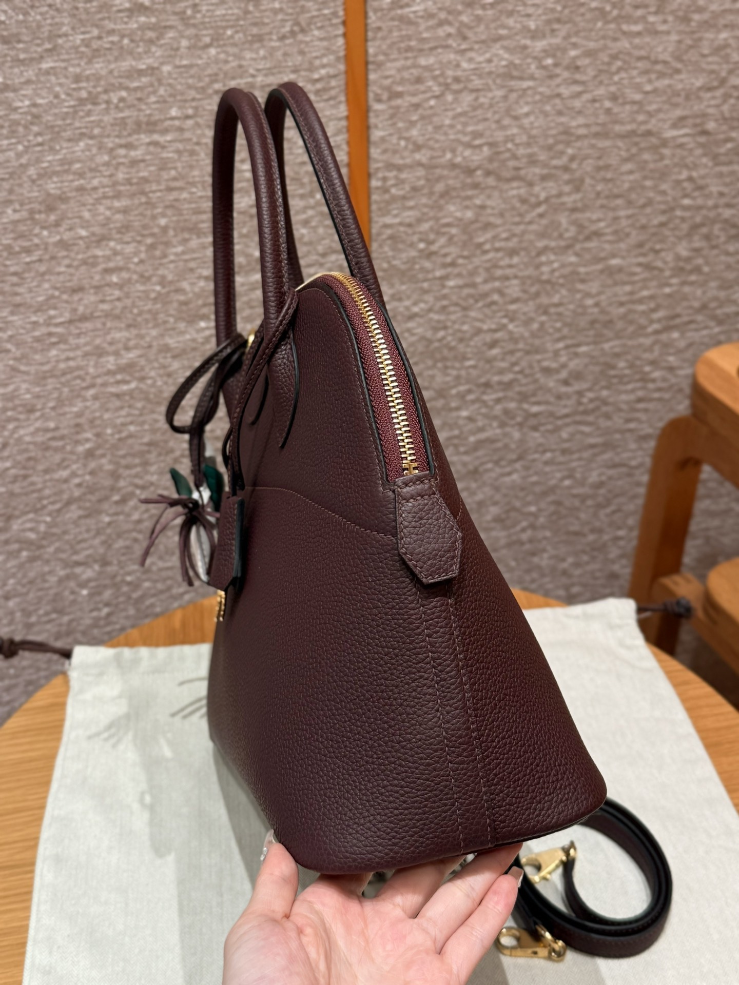 Hermès Bolide 31  Rouge H  Togo