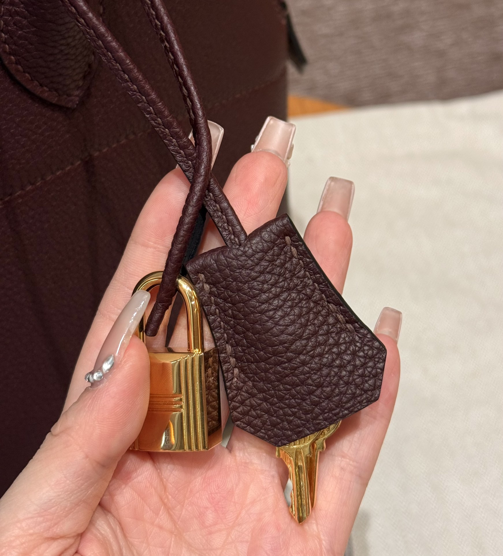 Hermès Bolide 31  Rouge H  Togo